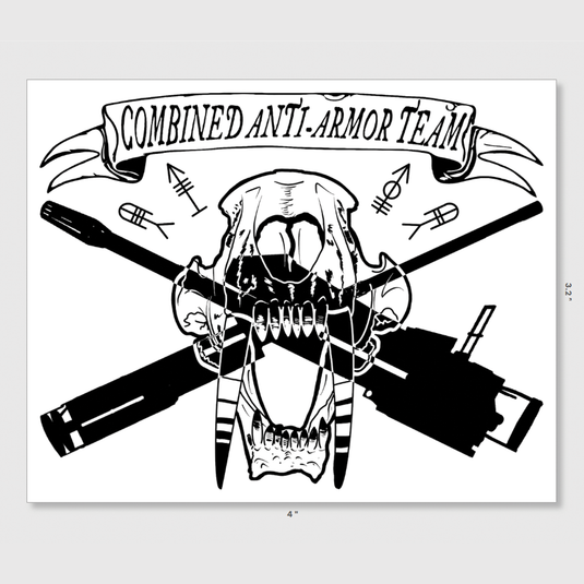 Combined Anti Armor Team Sticker