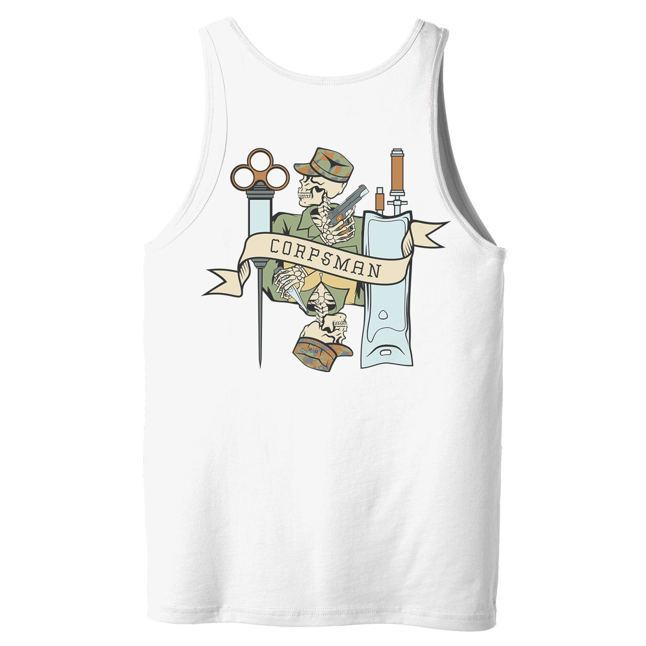 Corpsman Death Card Tank