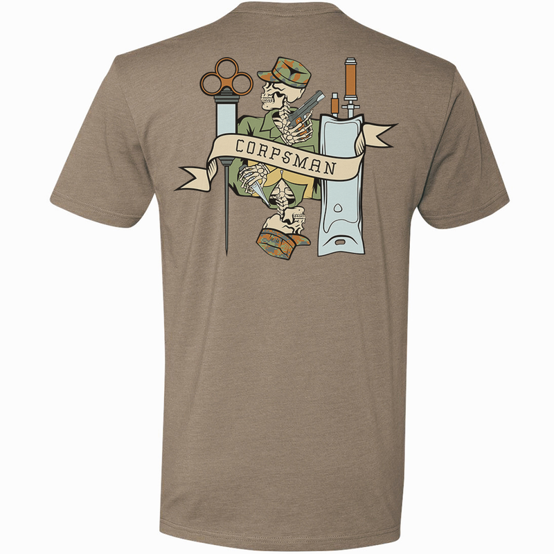 Load image into Gallery viewer, Corpsman Death Card Tee
