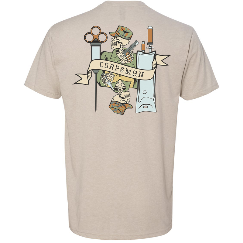 Load image into Gallery viewer, Corpsman Death Card Tee
