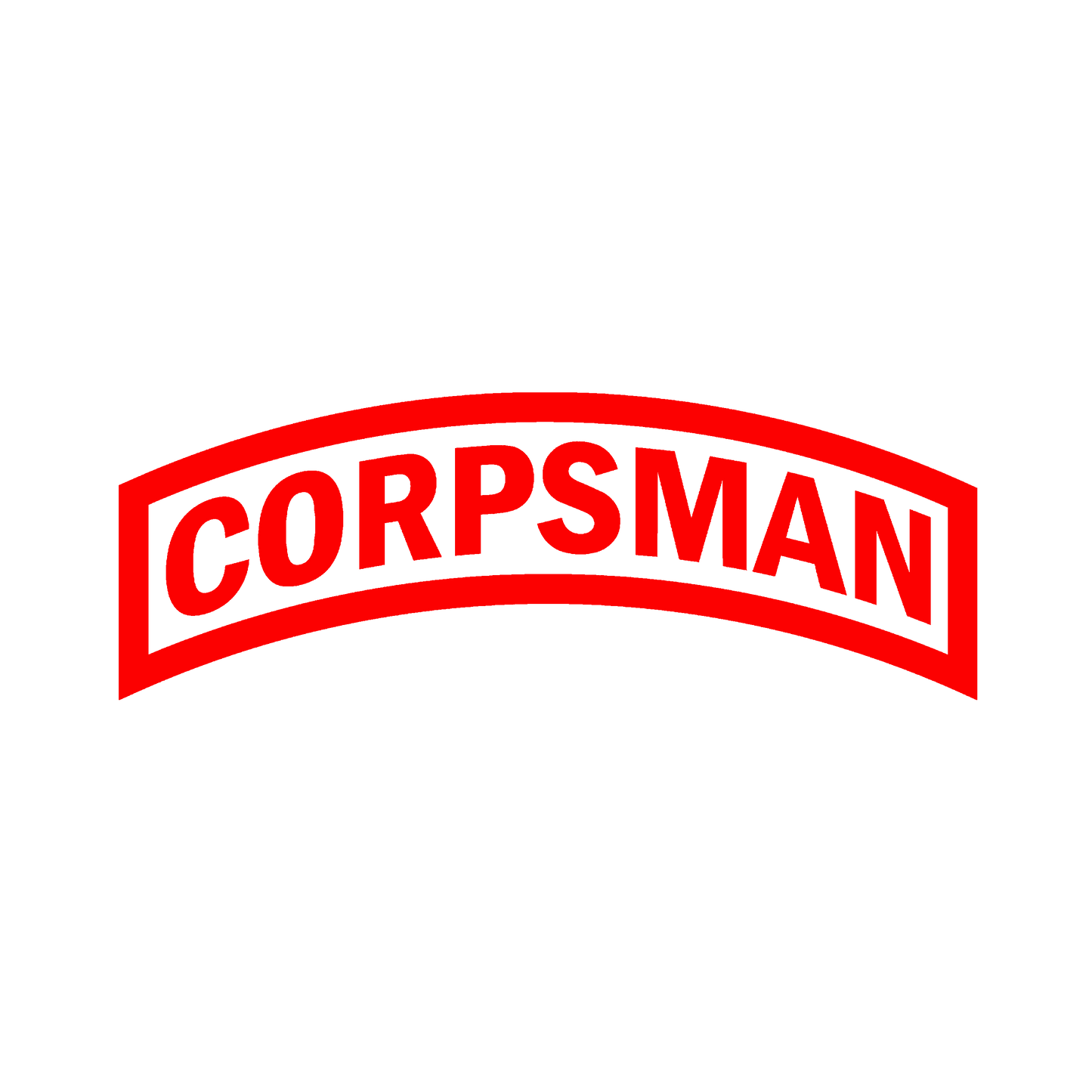 Corpsman Tab Decal