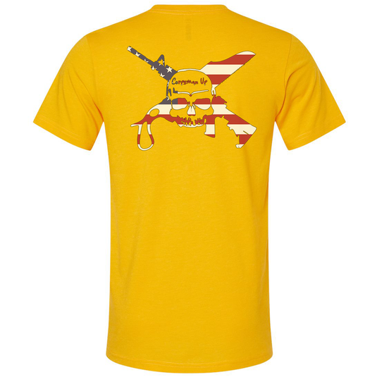 Corpsman Up American Flag Tee