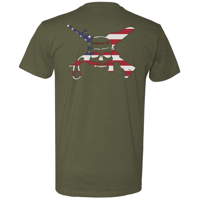 Load image into Gallery viewer, Corpsman Up American Flag Tee
