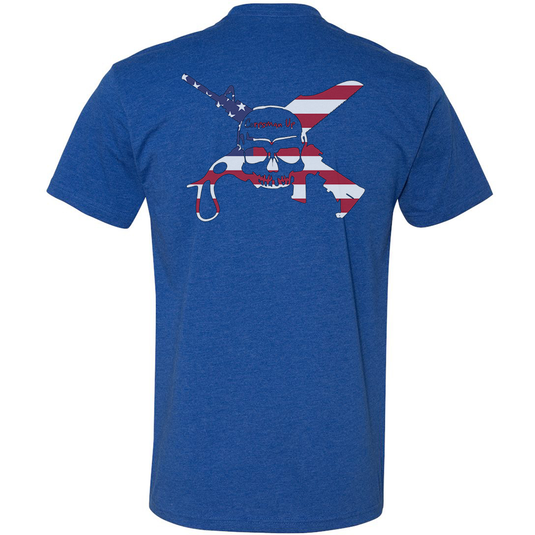 Corpsman Up American Flag Tee