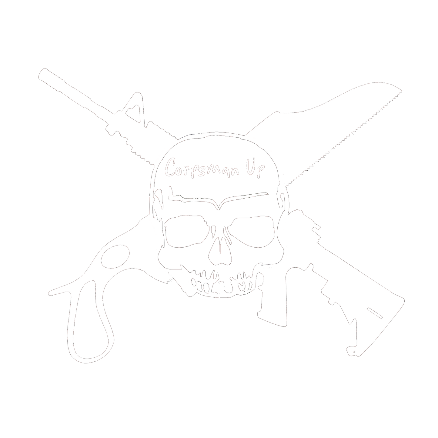 Corpsman Up Decal