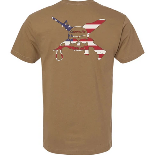 Corpsman Up American Flag Logo