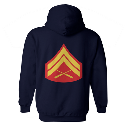 Heavy Machine Gunner Rank Hoodie