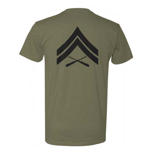 Heavy Machine Gunner Rank Tee