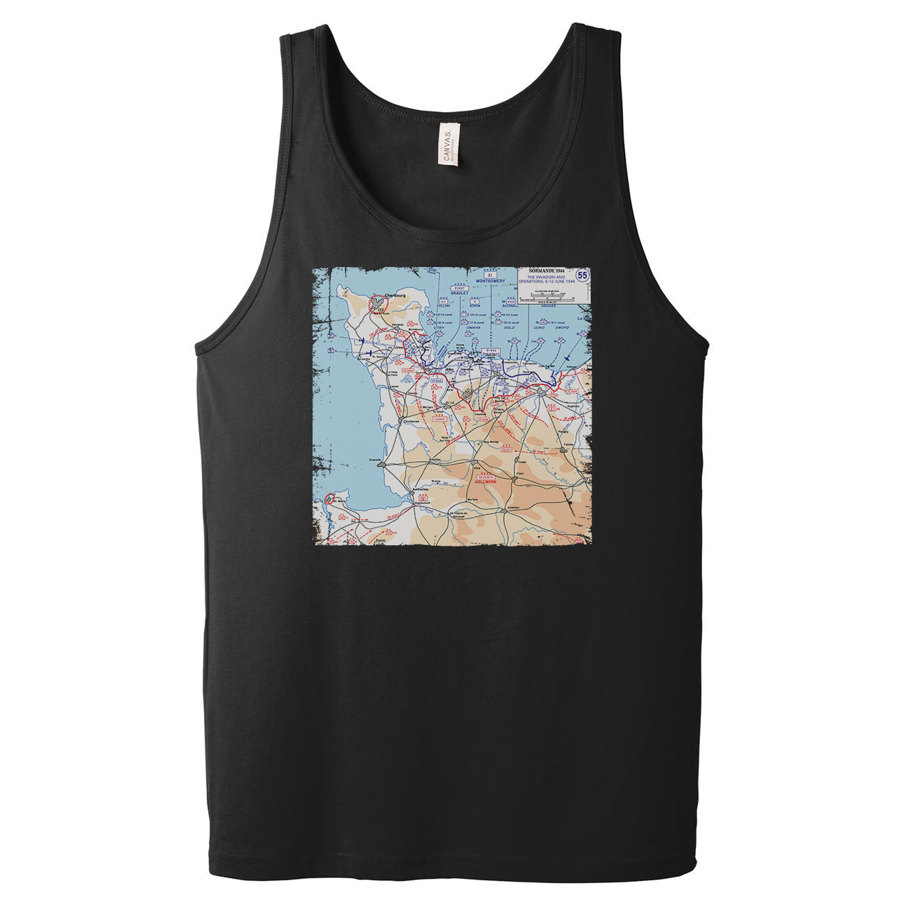 D-Day Battle Map Tank