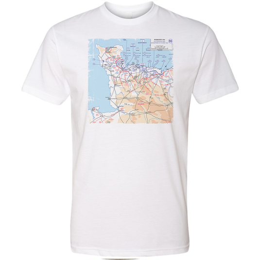 D-Day Battle Map Tee