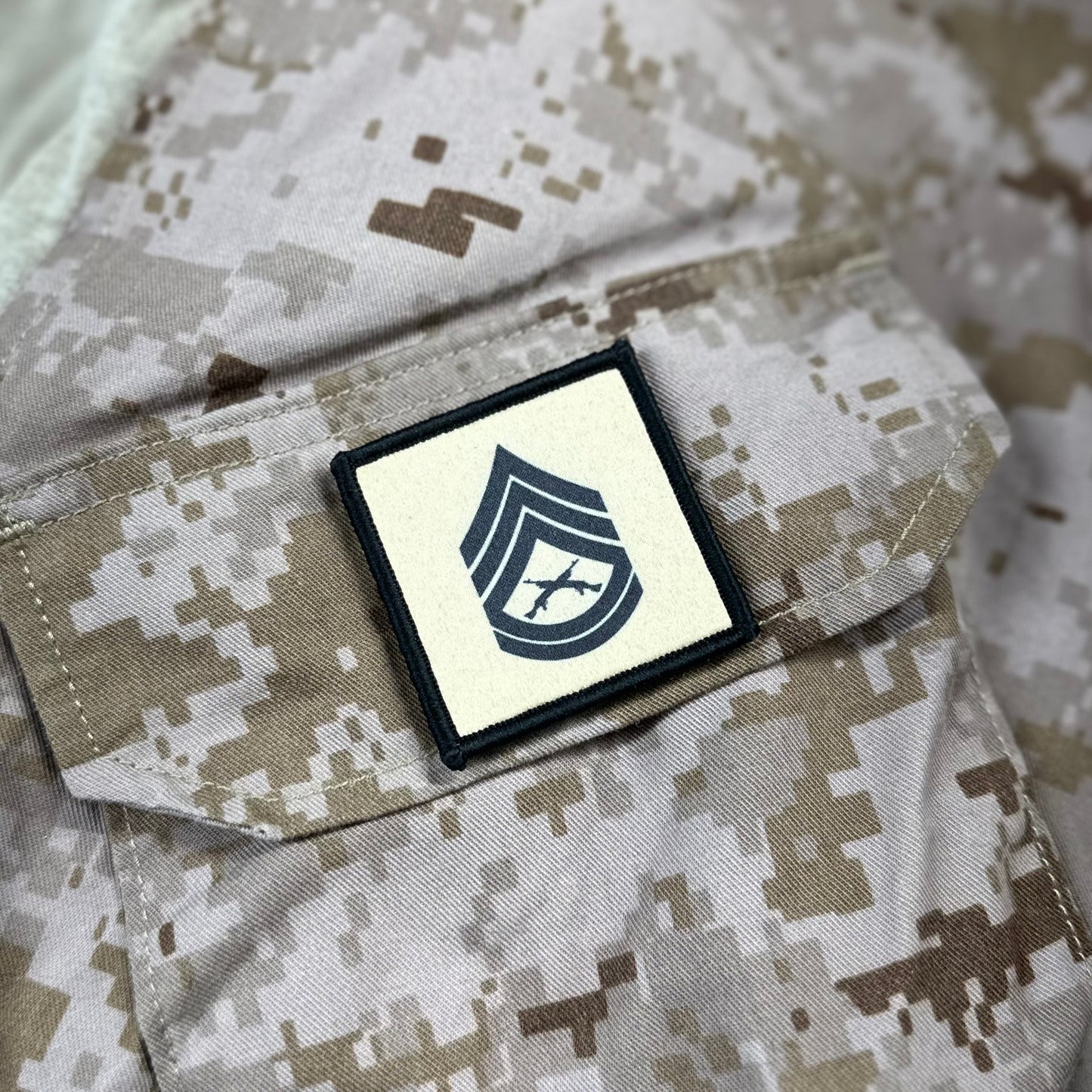 Machine Gunner Rank Patches