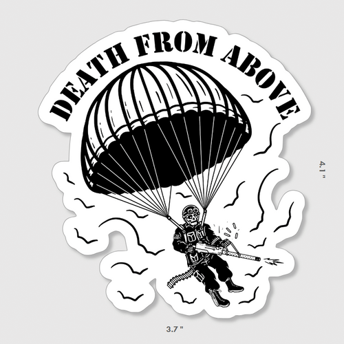 Death From Above Sticker