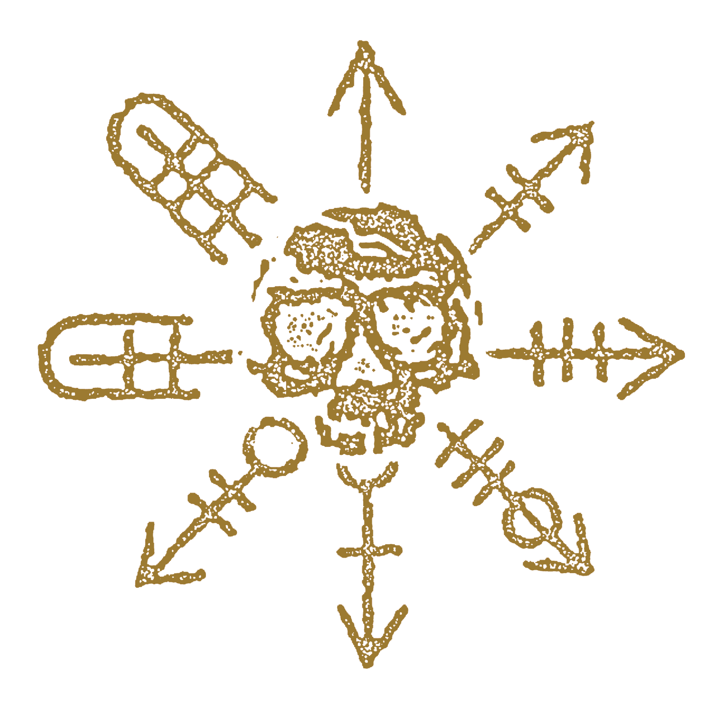 Death's Compass Decal