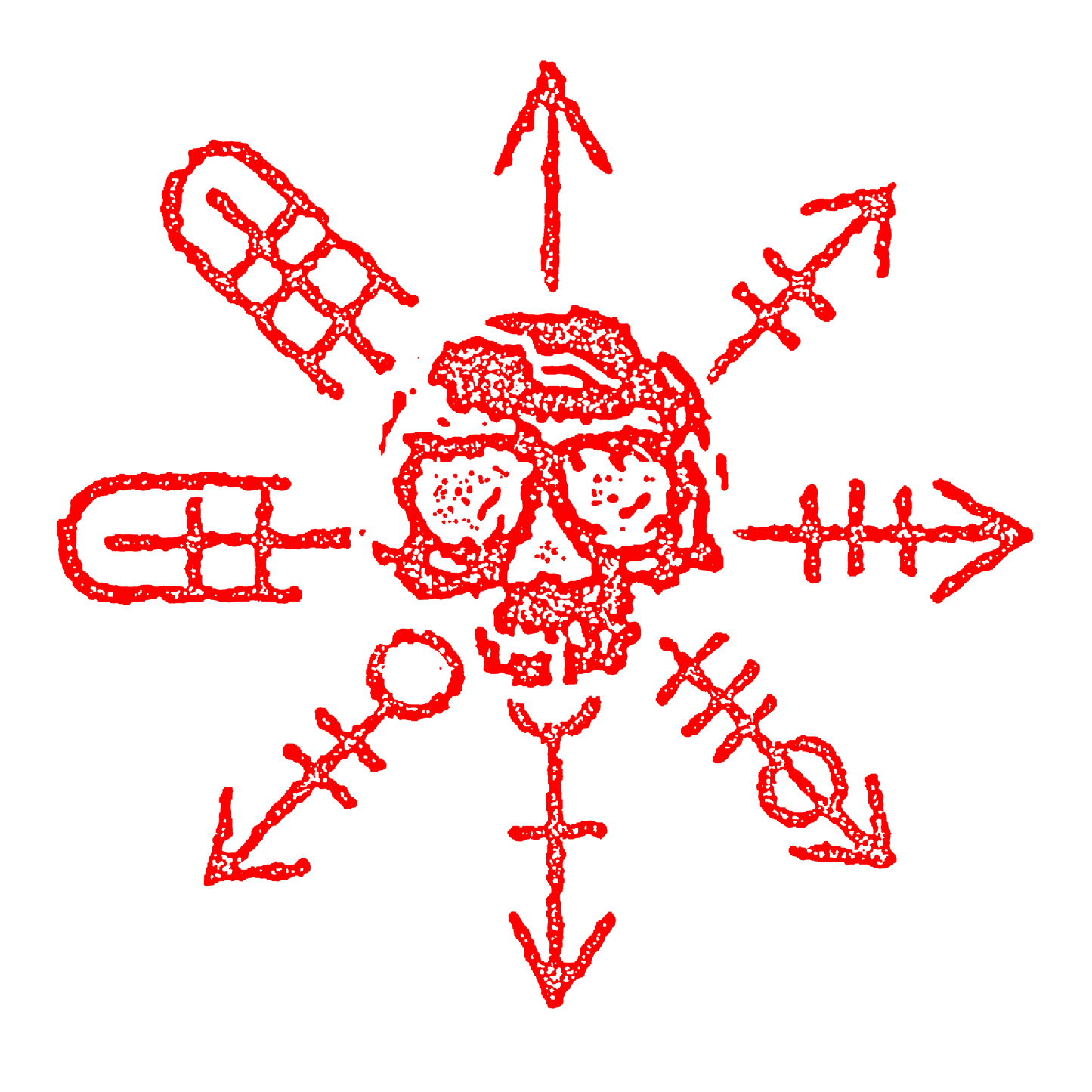 Death's Compass Decal