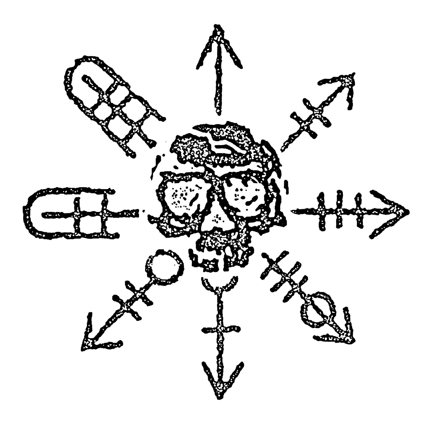 Death's Compass Decal