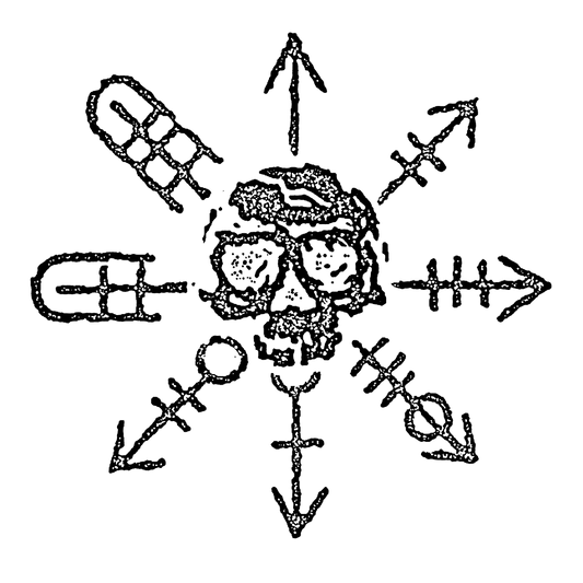 Death's Compass Decal