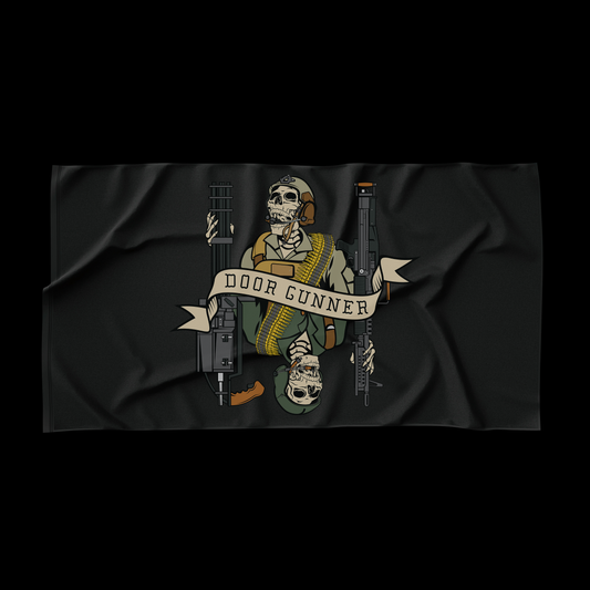 Door Gunner Death Card Flag