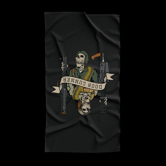 Door Gunner Death Card Flag