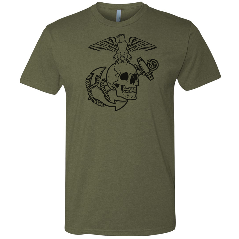 Load image into Gallery viewer, Eagle Skull and Anchor Tee
