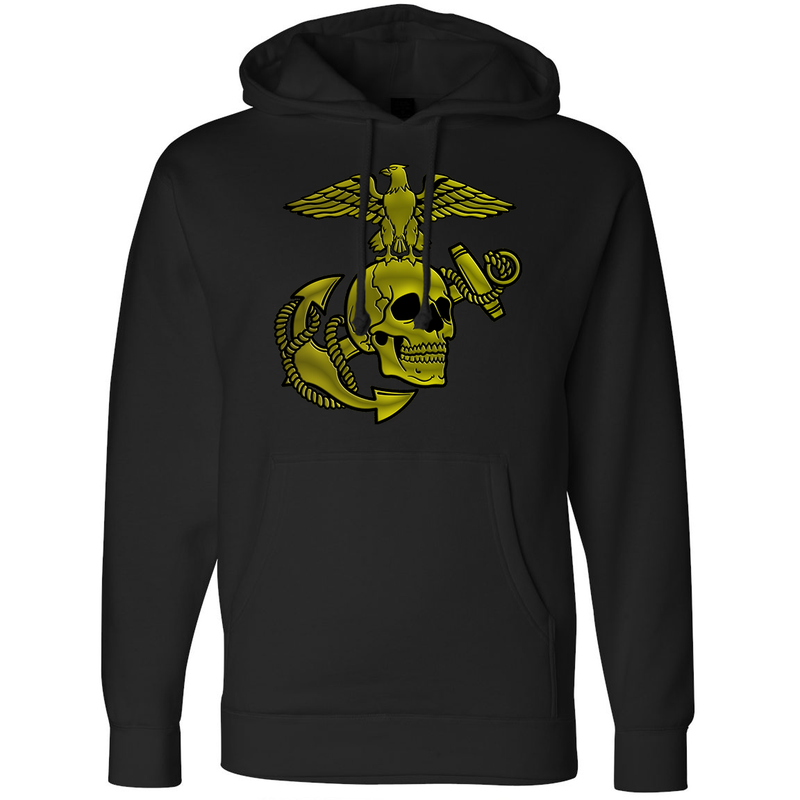 Load image into Gallery viewer, Eagle Skull and Anchor Hoodie
