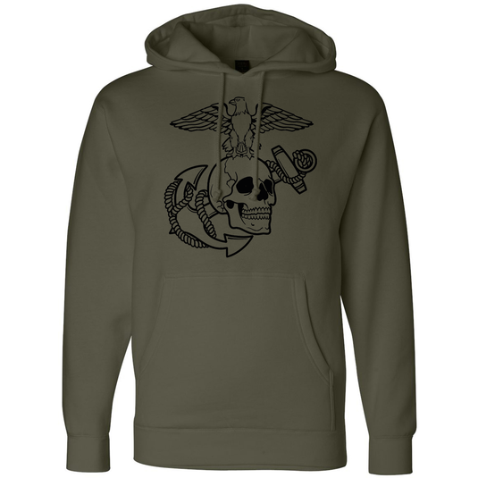 Eagle Skull and Anchor Hoodie