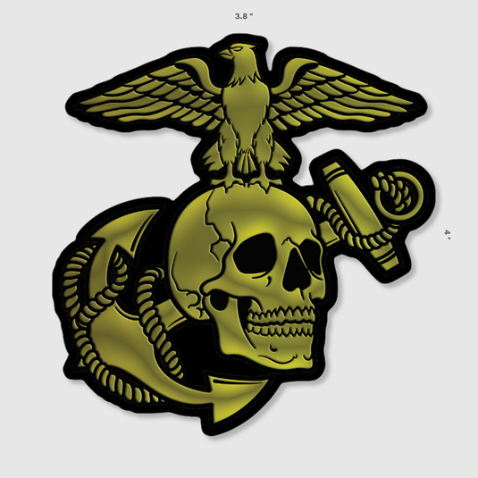 Eagle Skull and Anchor Sticker