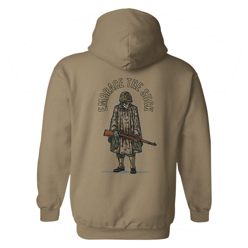 Load image into Gallery viewer, Embrace the Suck Hoodie
