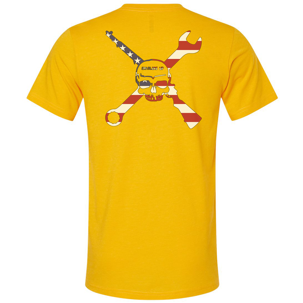 Enablers Up American Flag Tee