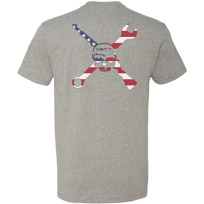 Enablers Up American Flag Logo Tee