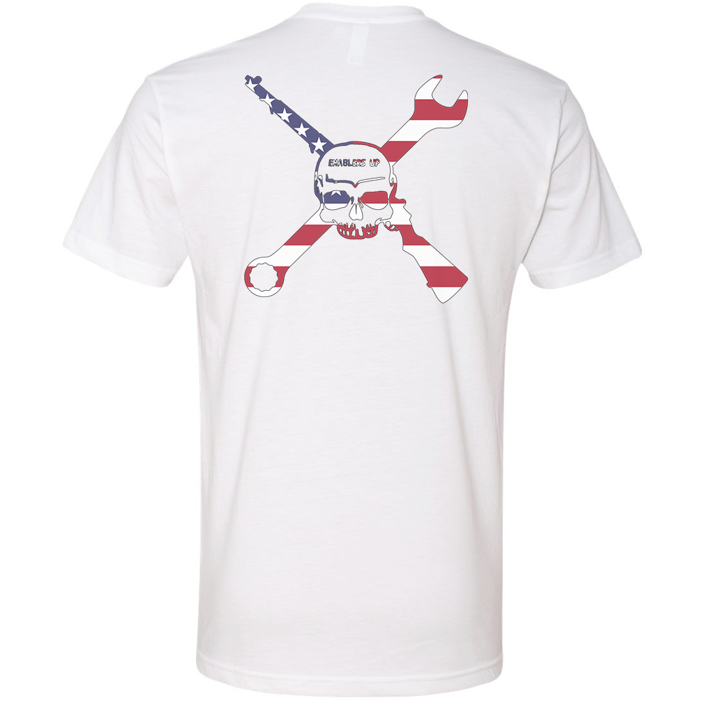 Enablers Up American Flag Tee