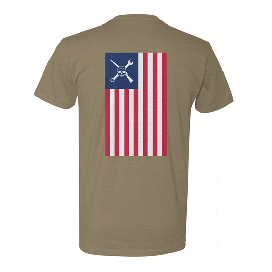 Enablers Up American Flag Tee