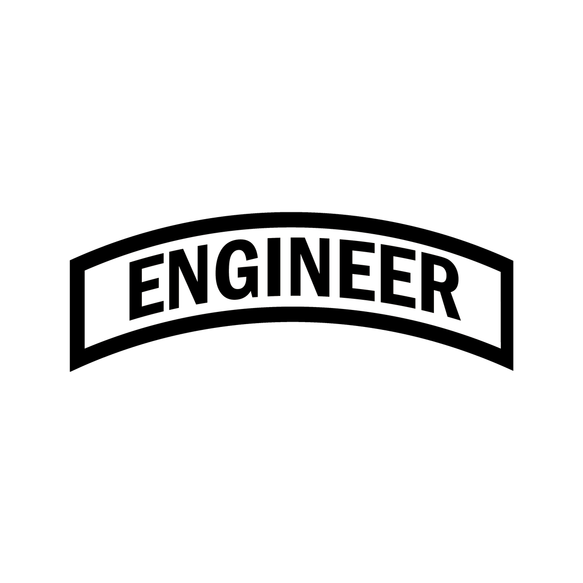 Engineer Tab Decal