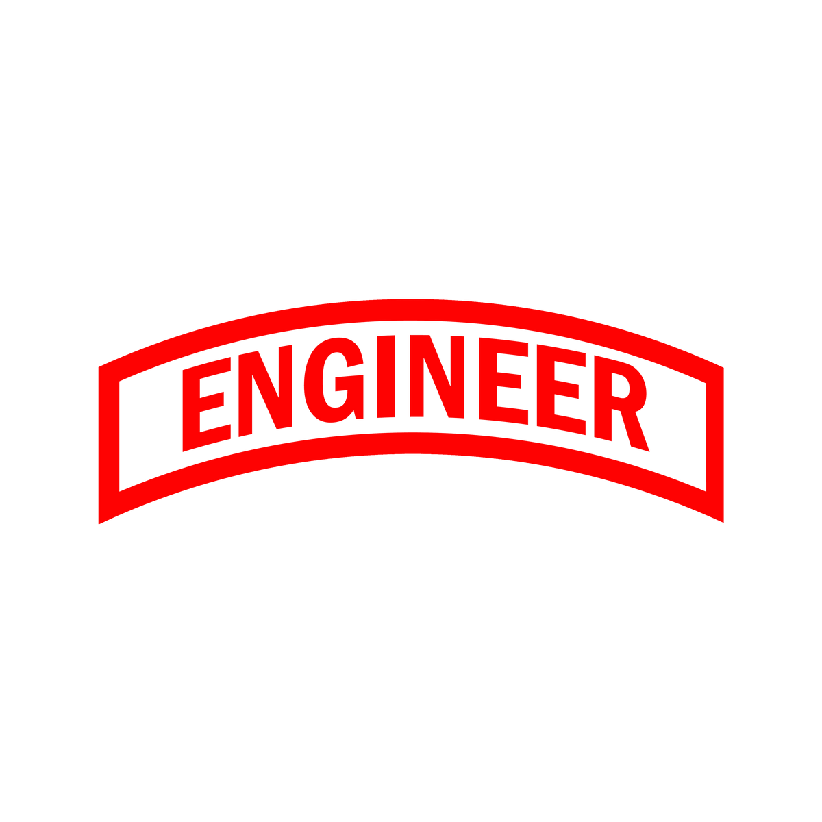 Engineer Tab Decal