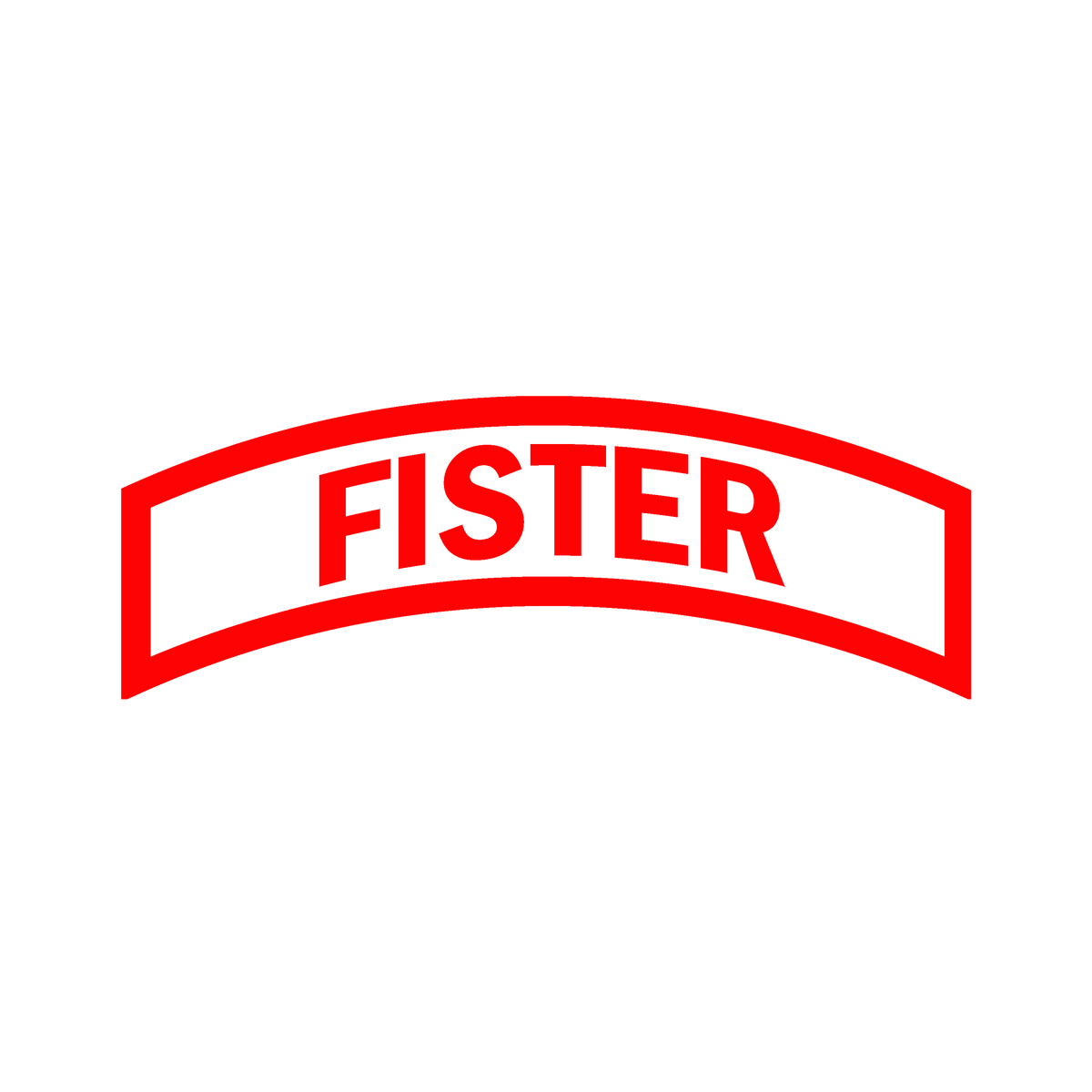 FiSTer Tab Decal