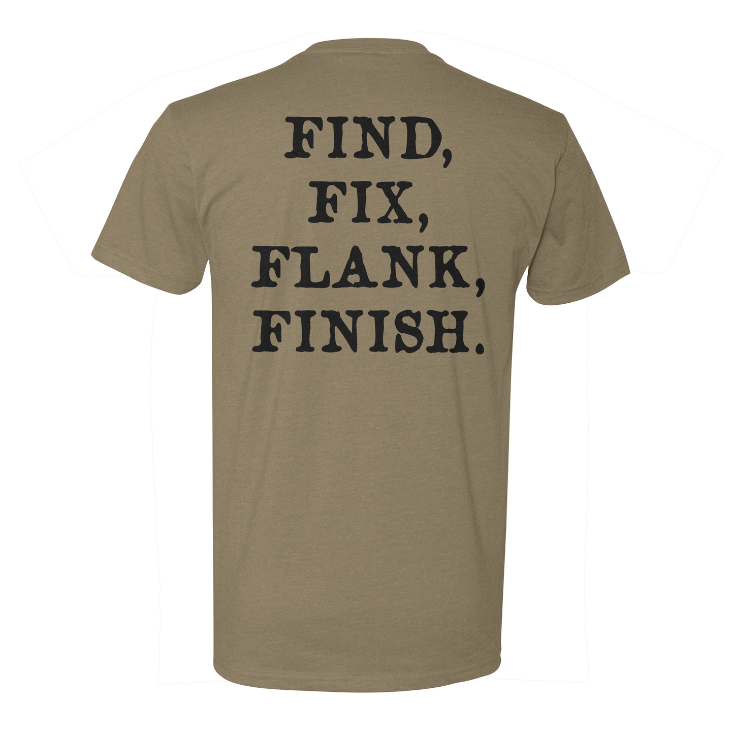 Find Fix Flank Finish Tee
