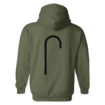 Flamethrower Symbol Hoodie