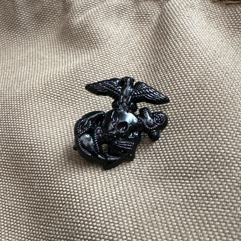 Load image into Gallery viewer, Eagle Skull and Anchor Lapel Pin
