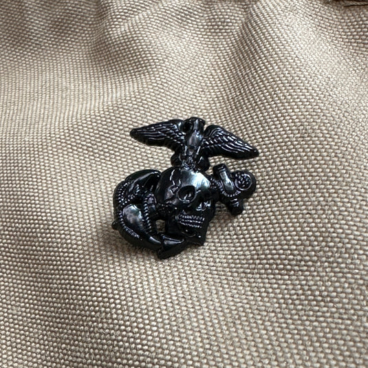 Eagle Skull and Anchor Lapel Pin