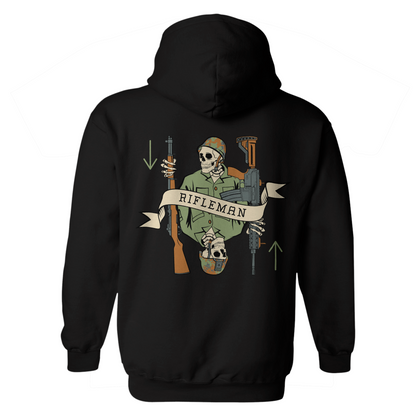 Rifleman Death Card Hoodie