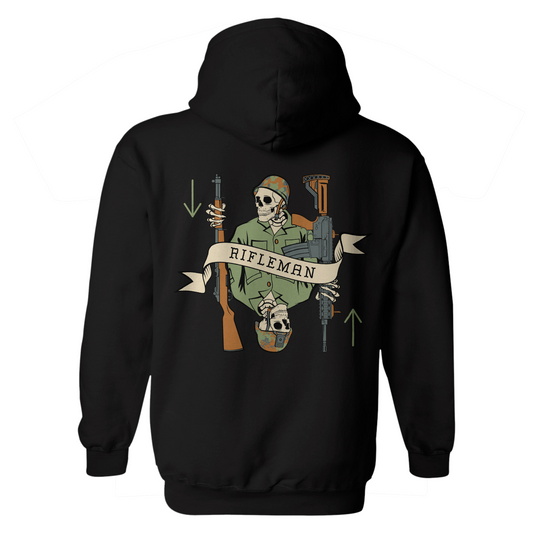 Rifleman Death Card Hoodie