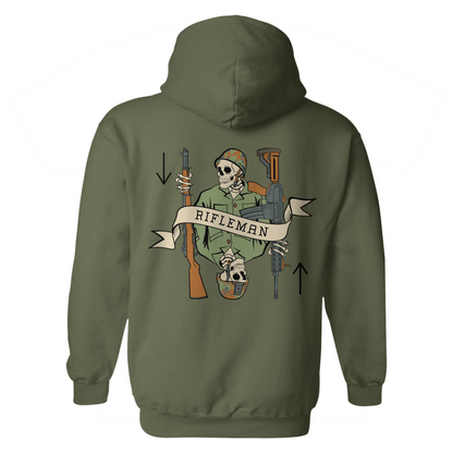 Rifleman Death Card Hoodie