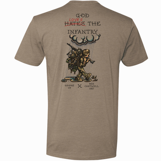 God Loves The Infantry Tee