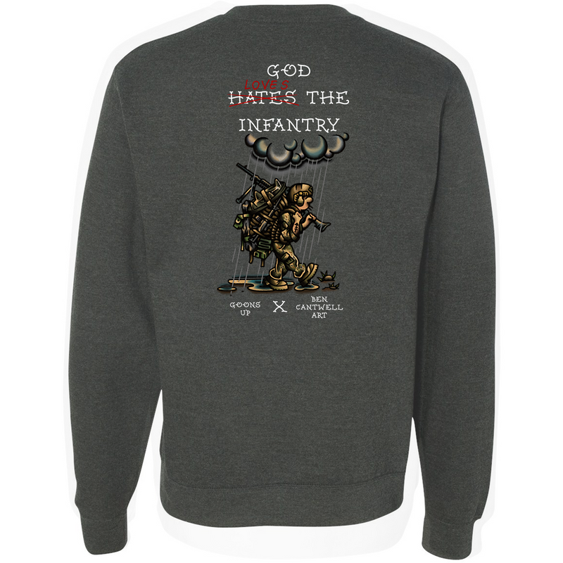 Load image into Gallery viewer, God Loves The Infantry Sweatshirt
