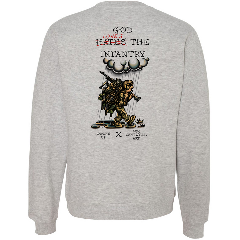 Load image into Gallery viewer, God Loves The Infantry Sweatshirt
