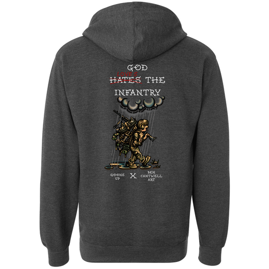 God Loves The Infantry Hoodie