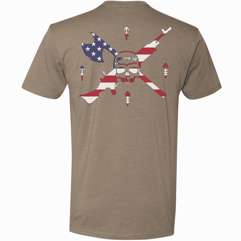 Load image into Gallery viewer, Goons Up American Flag Tee
