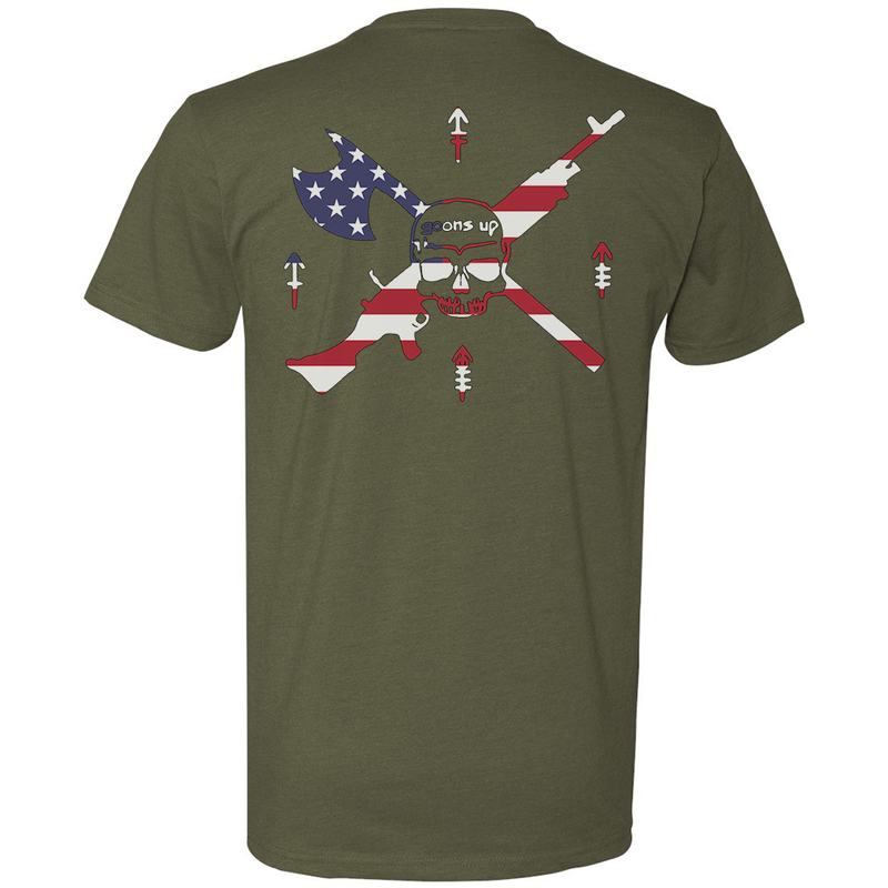 Load image into Gallery viewer, Goons Up American Flag Tee
