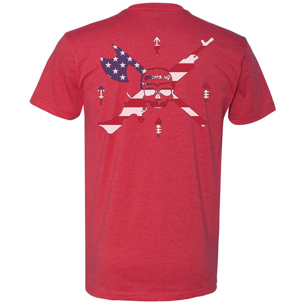 Goons Up American Flag Tee