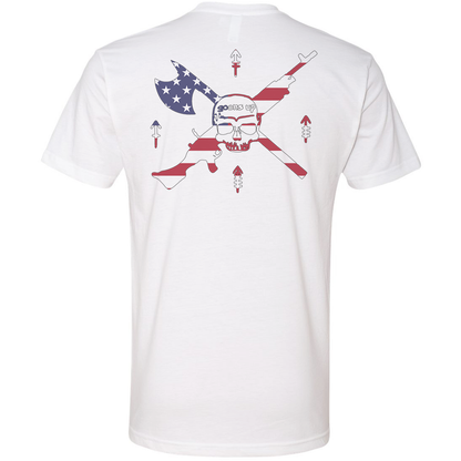 Goons Up American Flag Logo Tee