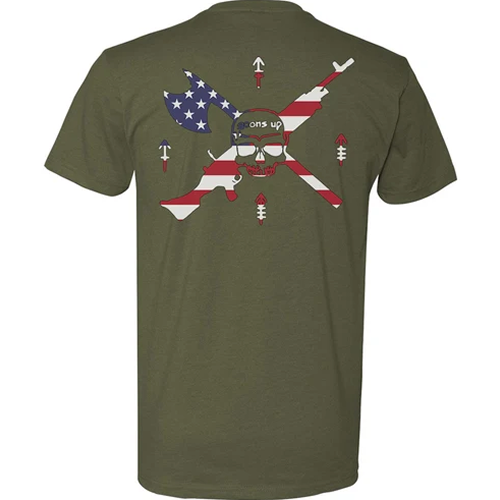 Goons Up American Flag Logo